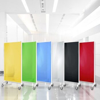 Coloured Mobile Glassboards