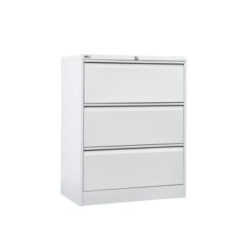 Lateral Filing Cabinet: Three Drawer
