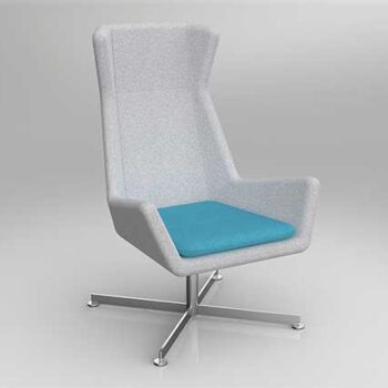 Free Chair with Alloy Base