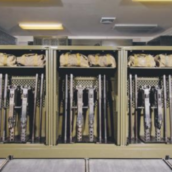 Dexion Spacesaver Weapons Storage Unit Rack