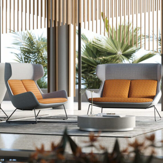 Aquila High Back Lounge