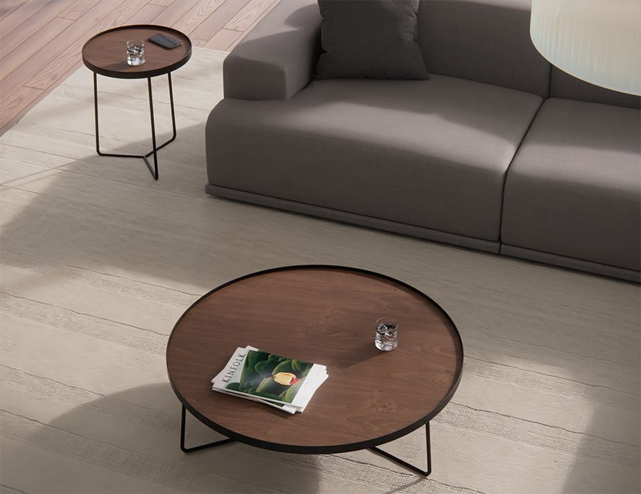 large-coffee-table-and-side-walnut-set